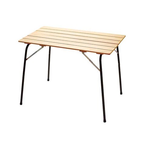 ＜エルブレス＞ テーブル 折りたたみ ハイ&ローキャンパーテーブル100×60 ブラック 20059