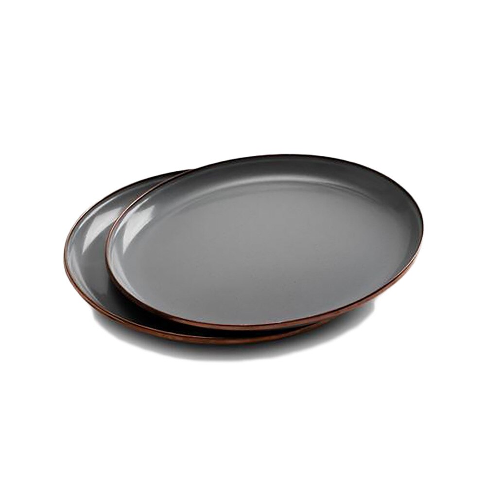 食器 キャンプ アウトドア エナメル8インチ サラダプレート2枚セット ベアボーンズ ヴィクトリア