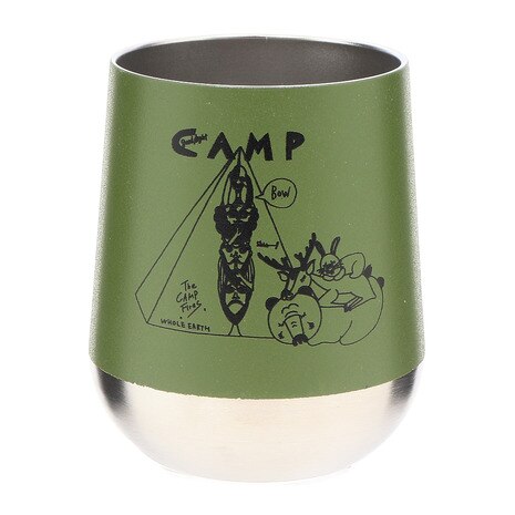 カップ マグカップ キャンプ good night campタンブラー WE2KFZ06 KHA BBQ画像