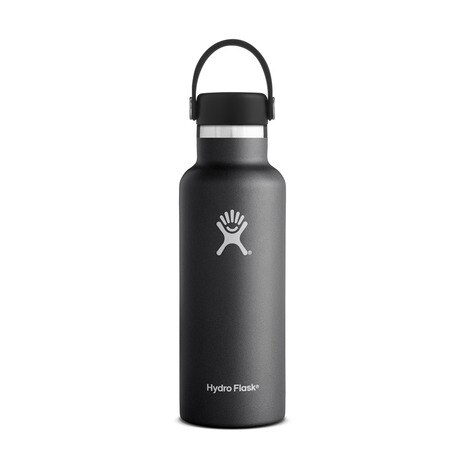＜エルブレス＞ ハイドロフラスク Hydro Flask 18 oz Standard Mouth 5089013-Black 水筒 ステンレスボトル