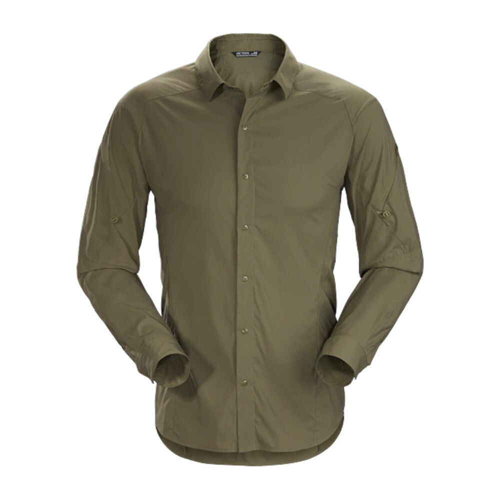  半袖シャツ  長袖 イラオ LS シャツ L07320200-Arbour