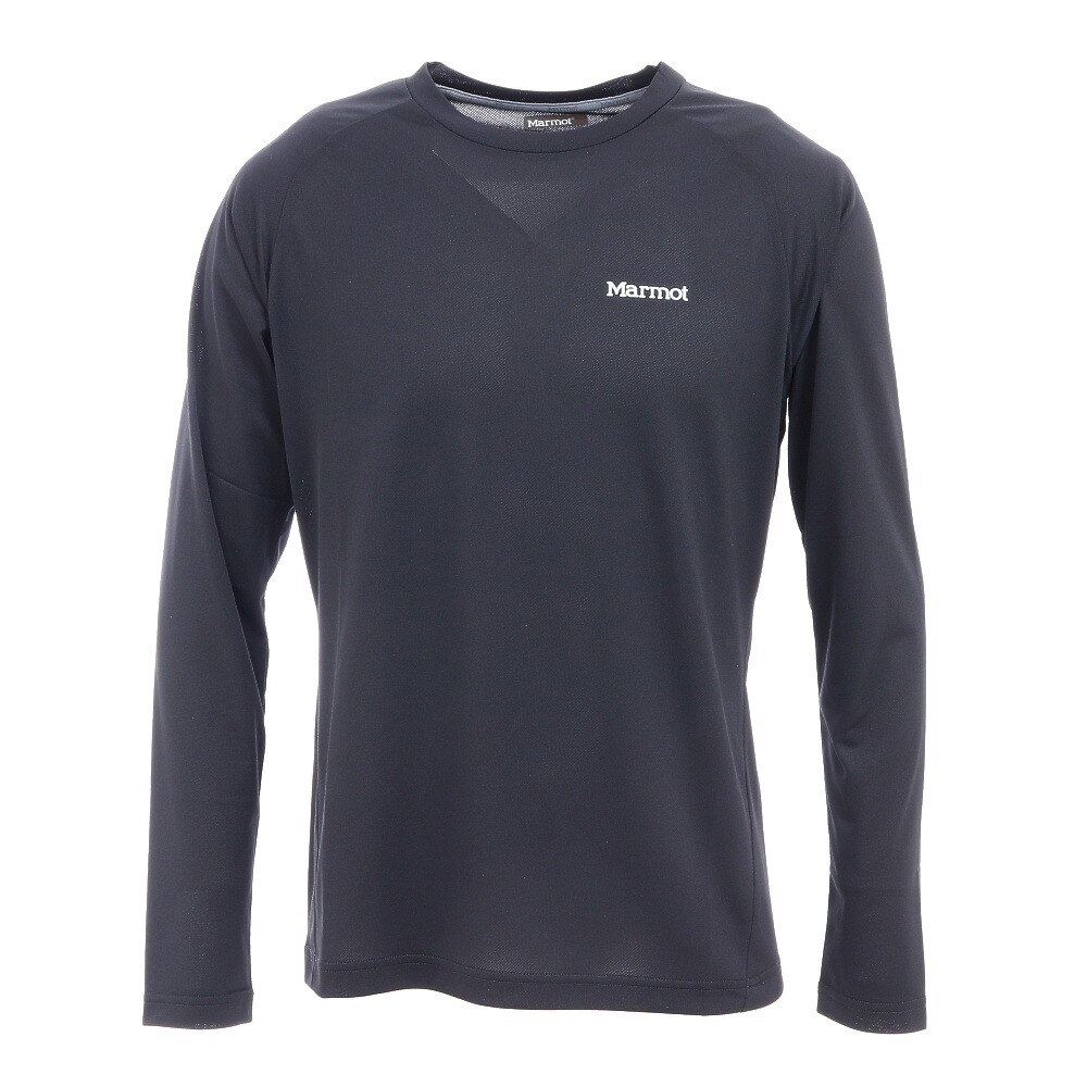 長袖Tシャツ ロンT アセントロングスリーブTシャツ TOMRJB40 BK