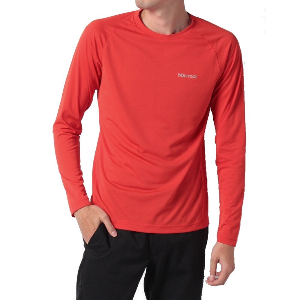  長袖Tシャツ ロンT    アセントロングスリーブTシャツ TOMRJB40 VRD