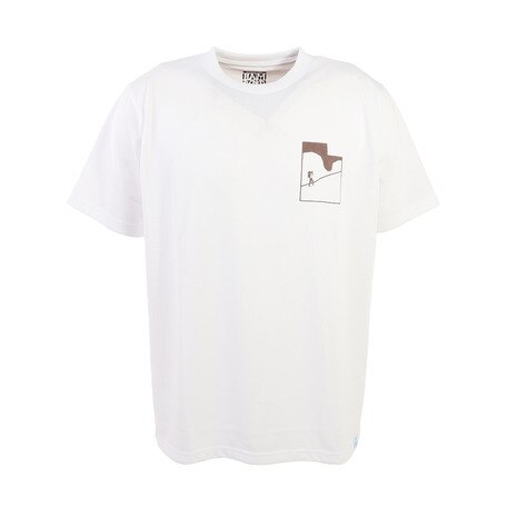 速乾プリントTシャツ HIKE MORE 2002023-WHITE画像