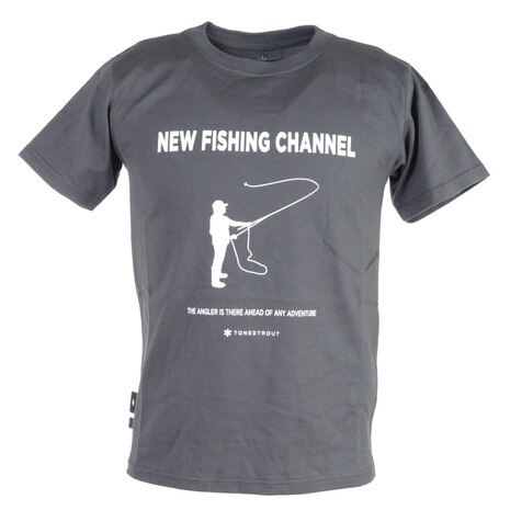 ＜エルブレス＞ Fishing Tシャツ TT2020SNP-CS02 WH