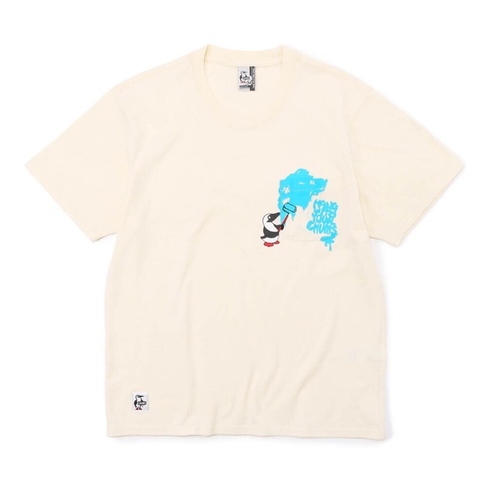  ブービーペインティングポケットTシャツ CH01-1860-W002