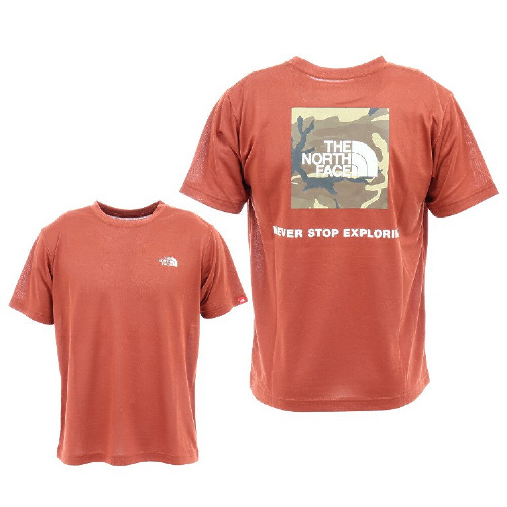  ショートスリーブスクエアカモフラージュTシャツ NT32158 TN