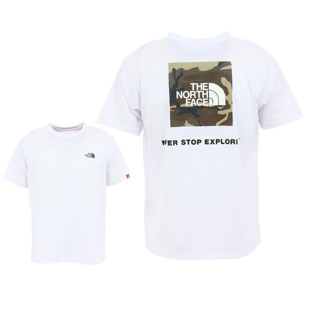  ショートスリーブスクエアカモフラージュTシャツ NT32158 W