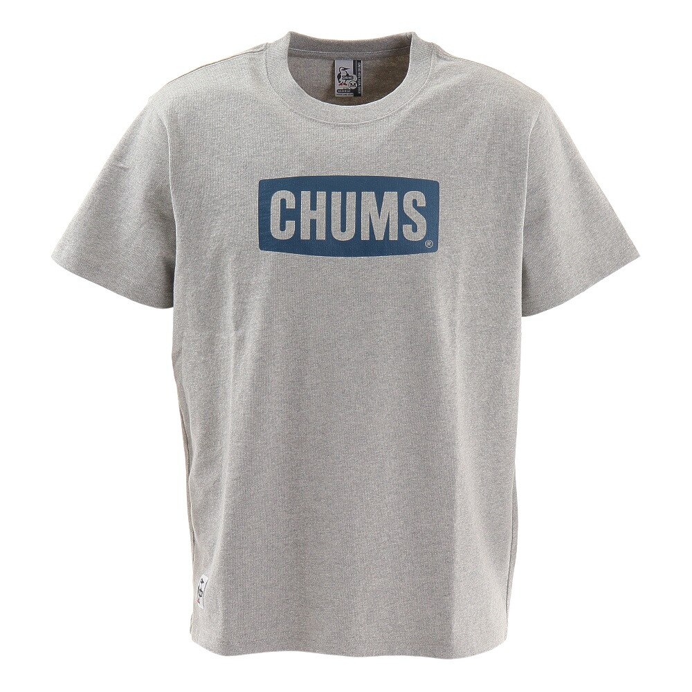  チャムスロゴ 半袖Tシャツ CH01-1833-G009