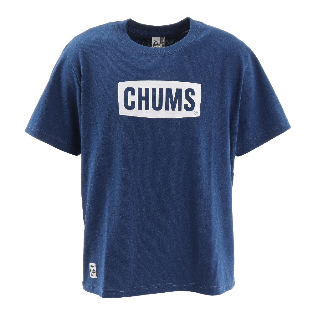  チャムスロゴ 半袖Tシャツ  CH01-1833-N034