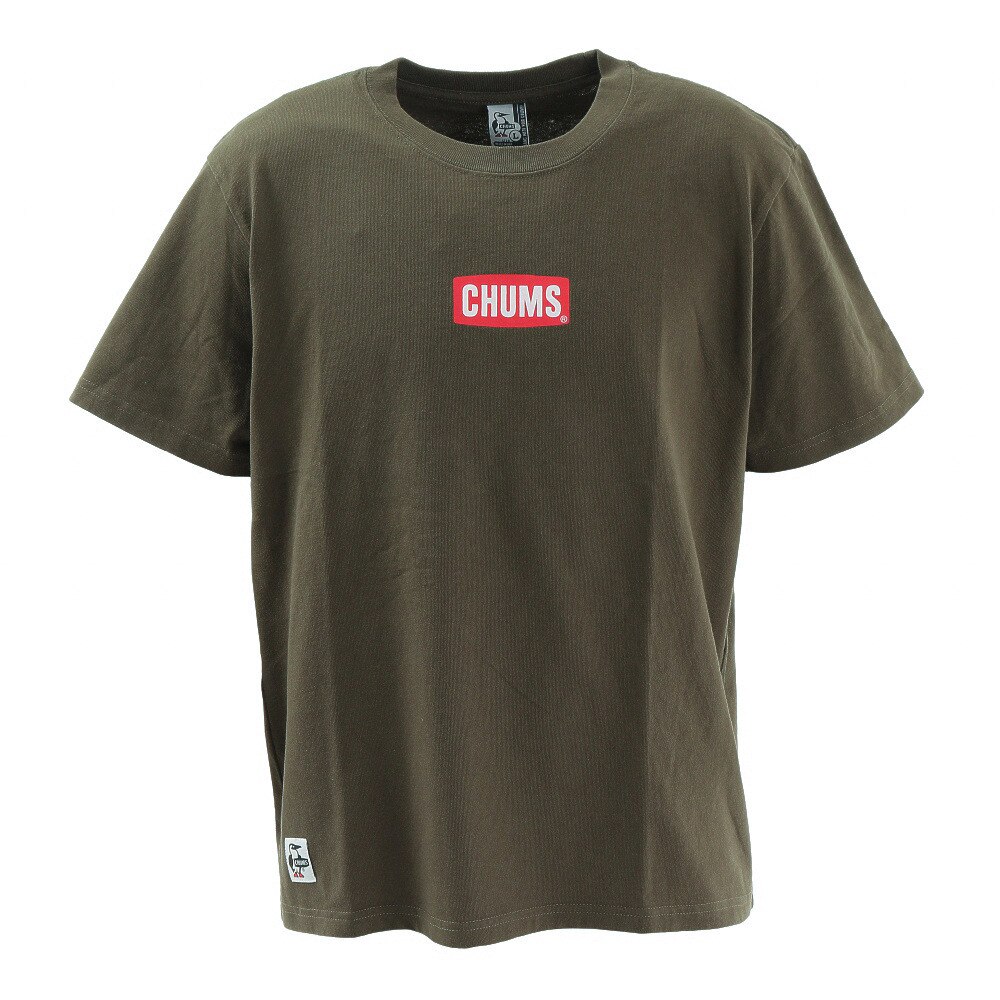  ミニチャムスロゴ 半袖Tシャツ CH01-1837-M022