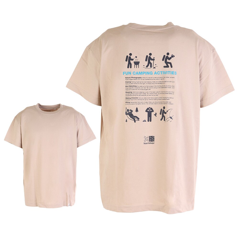  キャンプ ピクト 半袖Tシャツ 101241-05A0