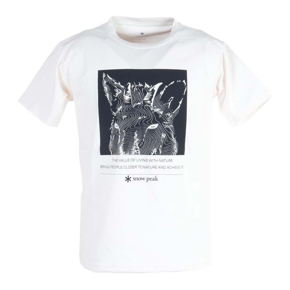  半袖Tシャツ Graphic Tシャツ Japanese Serow TT2110-TS01 IV