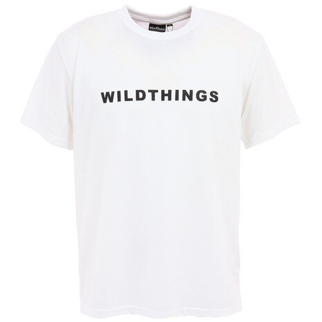 ＜エルブレス＞ 半袖Tシャツ ロゴTシャツ WT21355K-SR-WHITE画像