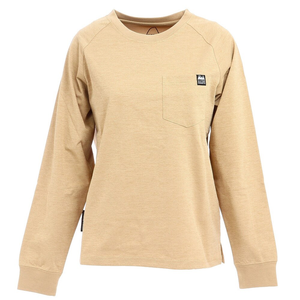  長袖Tシャツ ロンT 7days ロングスリーブTシャツ 20944633-02.BEG