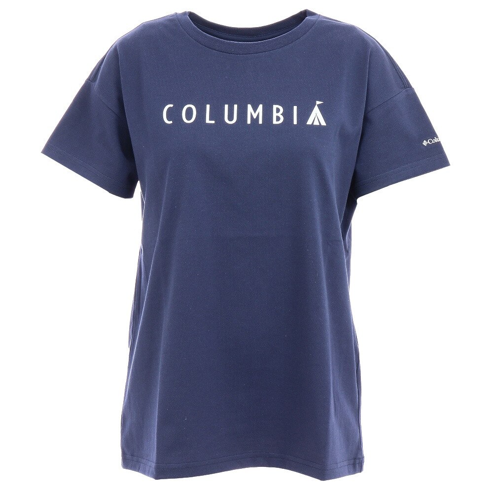  半袖Tシャツ ヤハラフォレストショートスリーブTシャツ PL0189 465 紺 ネイビー シンプル かわいい