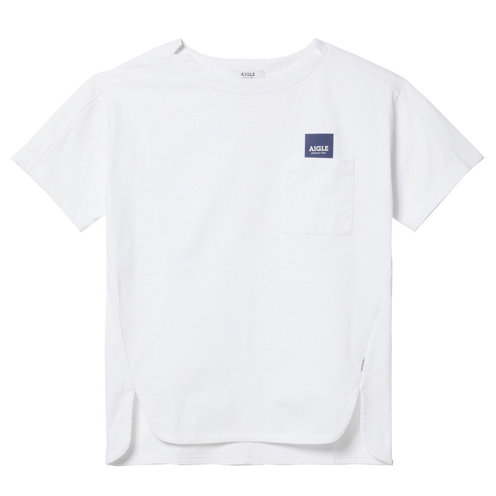  吸水速乾 デザインポケット ロゴ Tシャツ ZTF071J-111