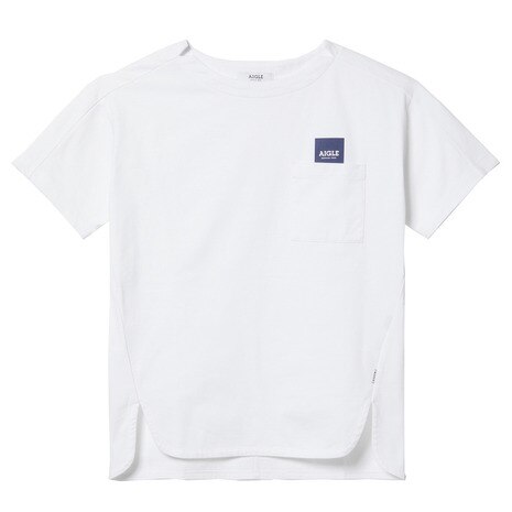 吸水速乾 デザインポケット ロゴ Tシャツ ZTF071J-111の画像