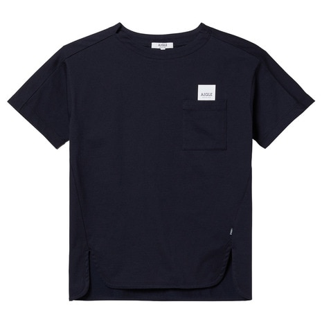 吸水速乾 デザインポケット ロゴ Tシャツ ZTF071J-716画像