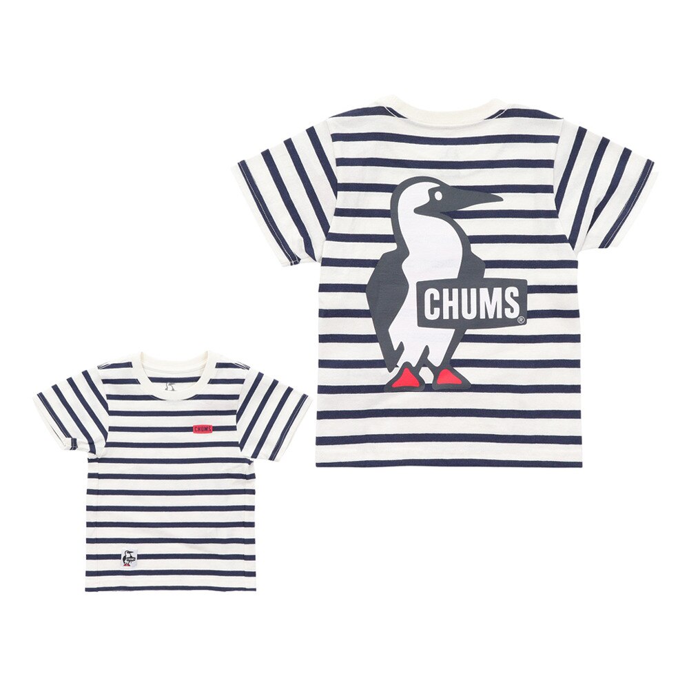  キッズブービーロゴ 半袖Tシャツ CH21-1177-W011