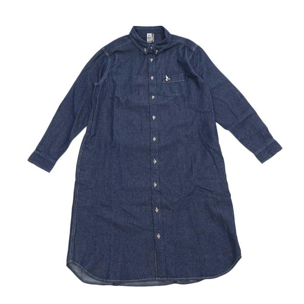デニムシャツワンピース Ch18 1122 N030 チャムス エルブレス