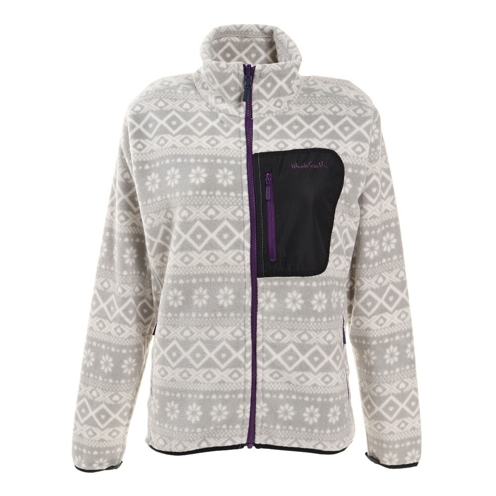  INJECTION FLEECE WE28HN21グレーxホワイト 