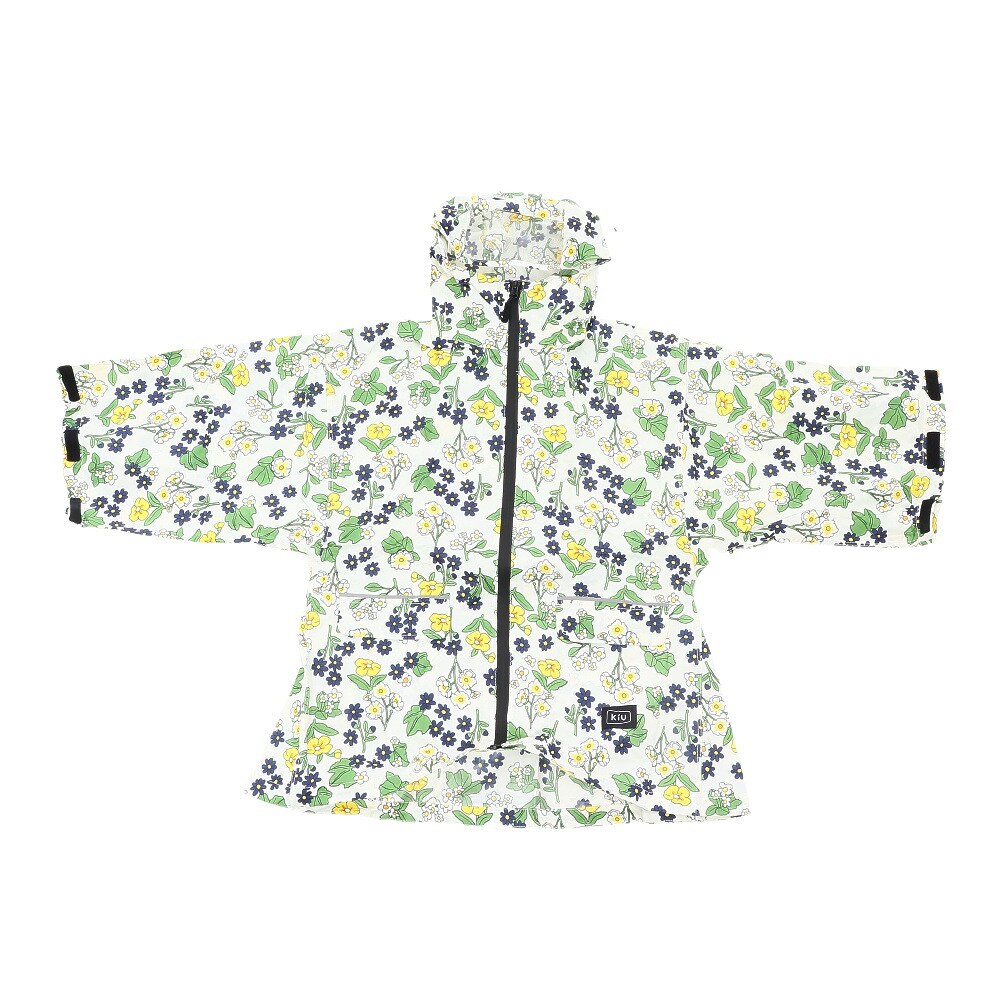  ジュニア ビニールポンチョ 雨具 スリーブレインポンチョフォー K71-050