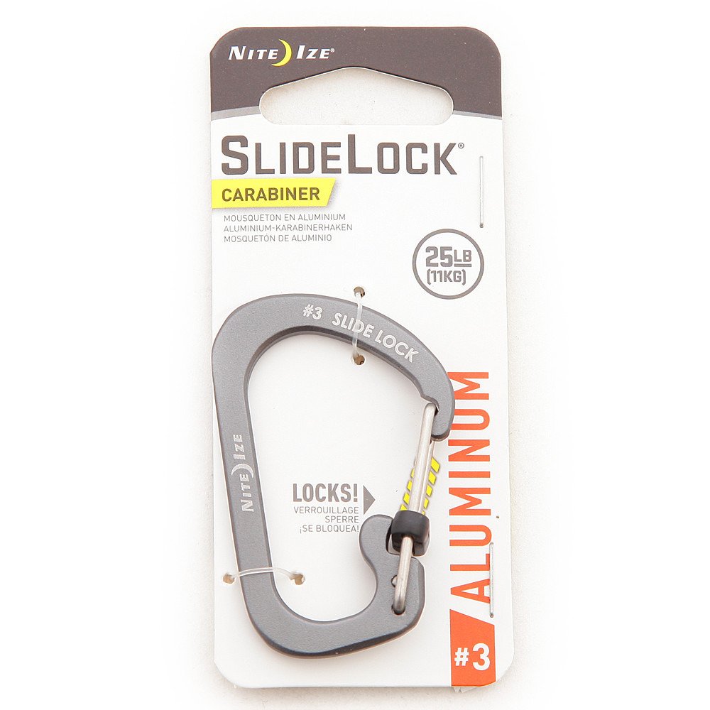 スライドロック アルミカラビナ3 スモーク Csla3 09 R6 Sm アクセサリー カラビナ ナイトアイズ スーパースポーツゼビオ