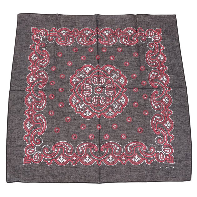 バンダナ ペイズリー Paisley 2 Blk ア ジュ エルブレス