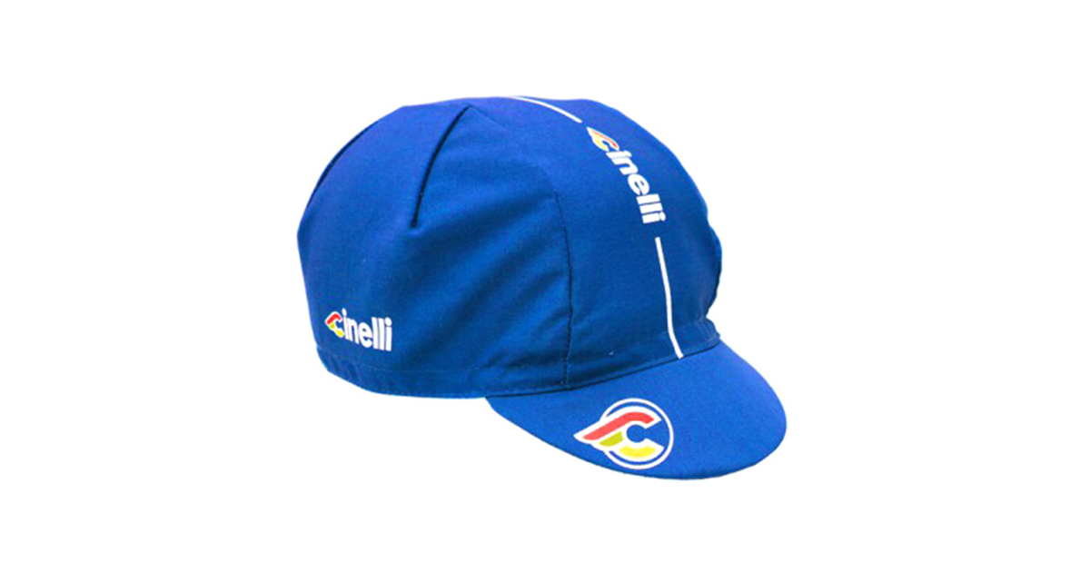 Supercorsa Cap キャップ Blu China 自転車 帽子 チネリ スーパースポーツゼビオ