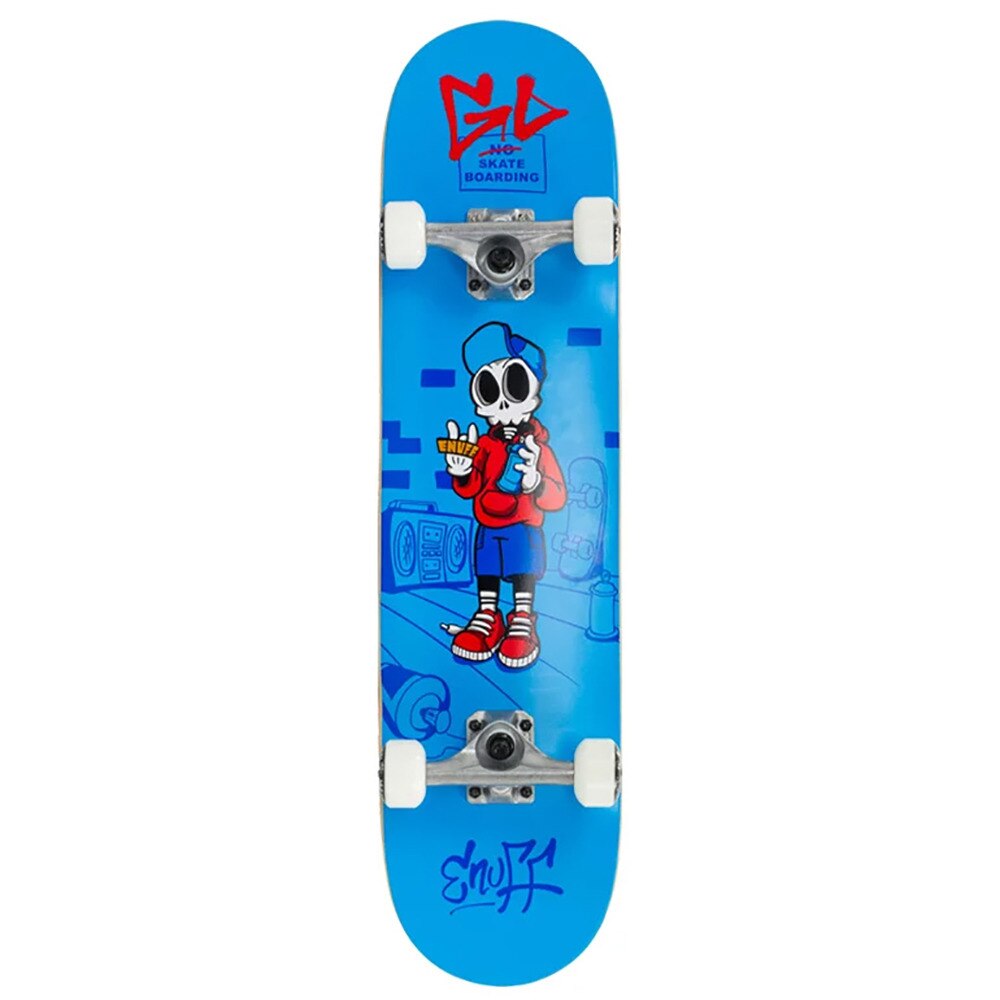  スケートボード コンプリートセット 子供 SKULLY ENU2100 BLU