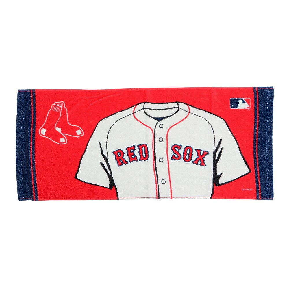  野球 MLB Red Sox フェイスタオル