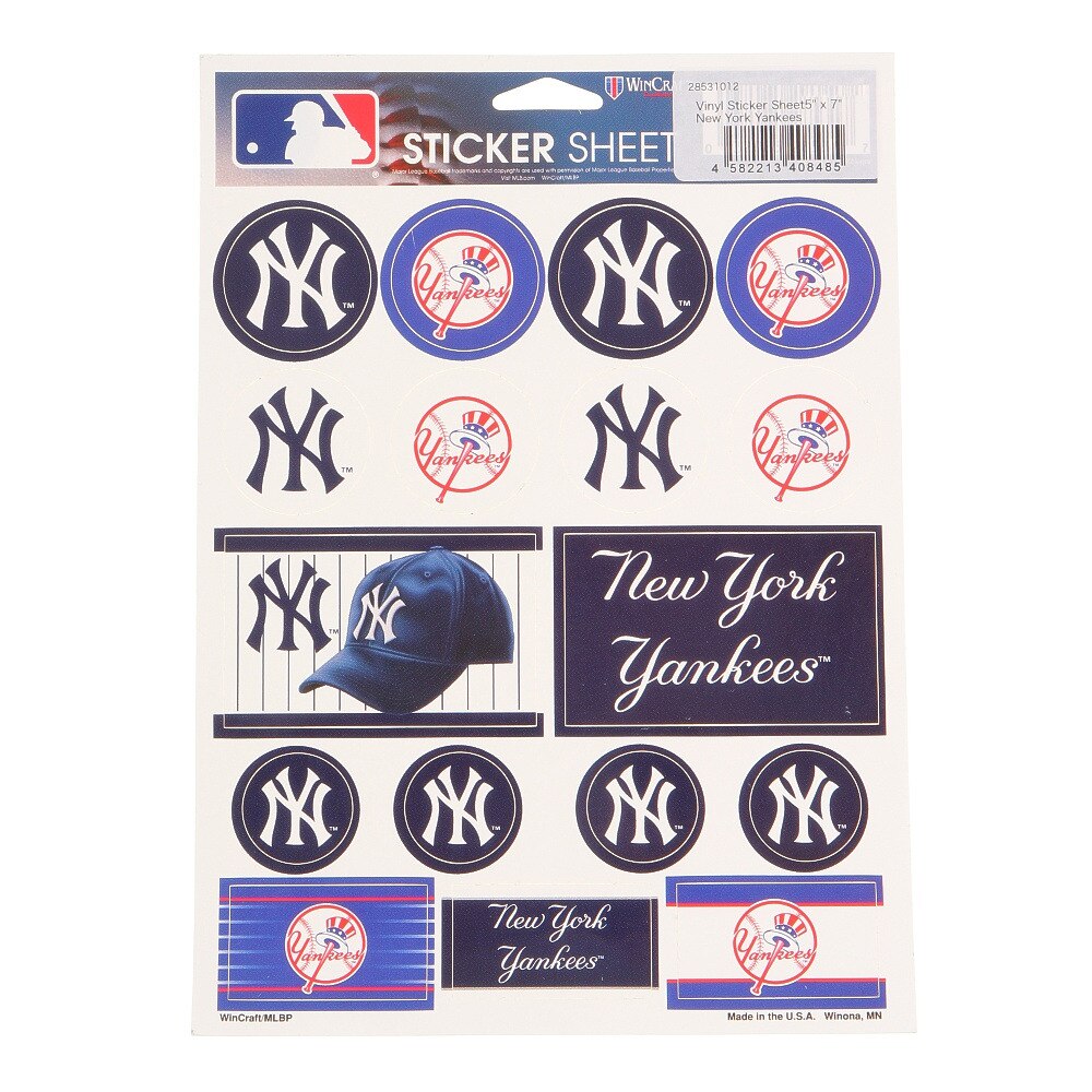  野球 New York Yankees ステッカー
