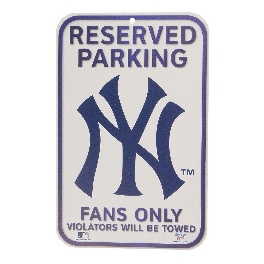  野球 New York Yankees ロゴサインボード