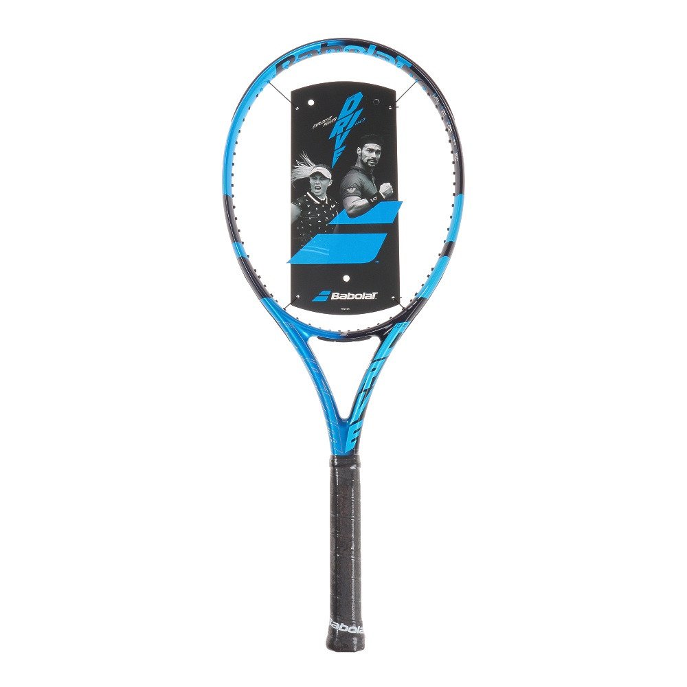 海外限定 バボラ Babolat テニスラケット Evo Drive W エヴォ ドライブw U ストリングなし ホワイト ブルー グリップサイズ1 Fucoa Cl