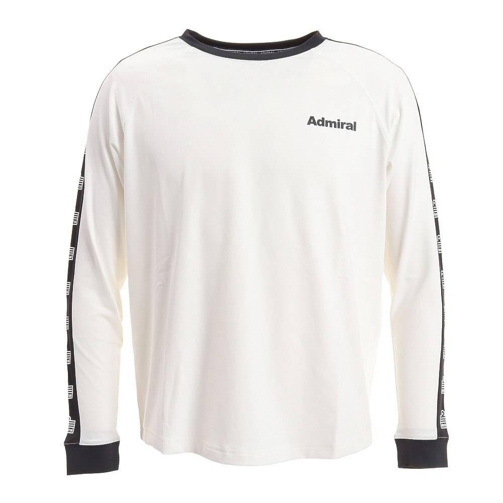  スリーブロゴ 長袖Tシャツ ATMA010-WHT