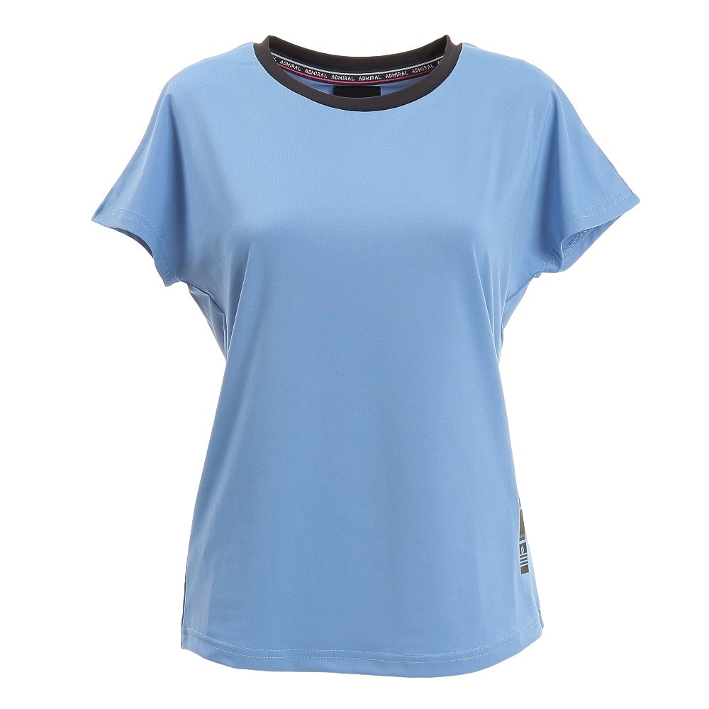 カジュアルドルマンプリント 半袖Tシャツ ATLA120-BLU