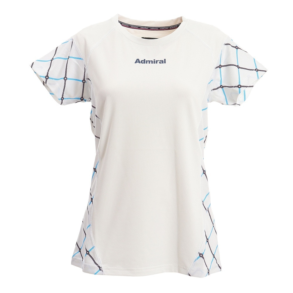  バイカラープリント ゲームTシャツ ATLA006-WHT