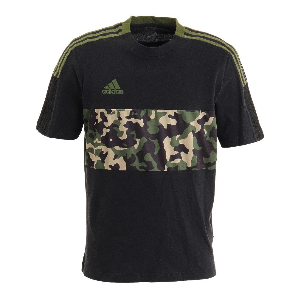  サッカーウェア TIRO 半袖Tシャツ AOP IWQ23-GU8189