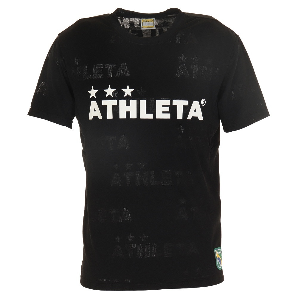  ジャガードTシャツ 3340 BLK