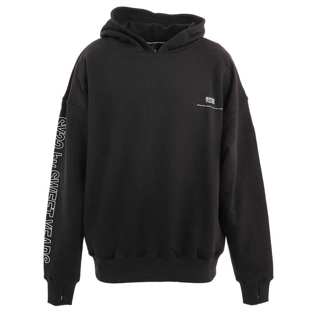  ビッグシルエットフーディ 10002 BLACK