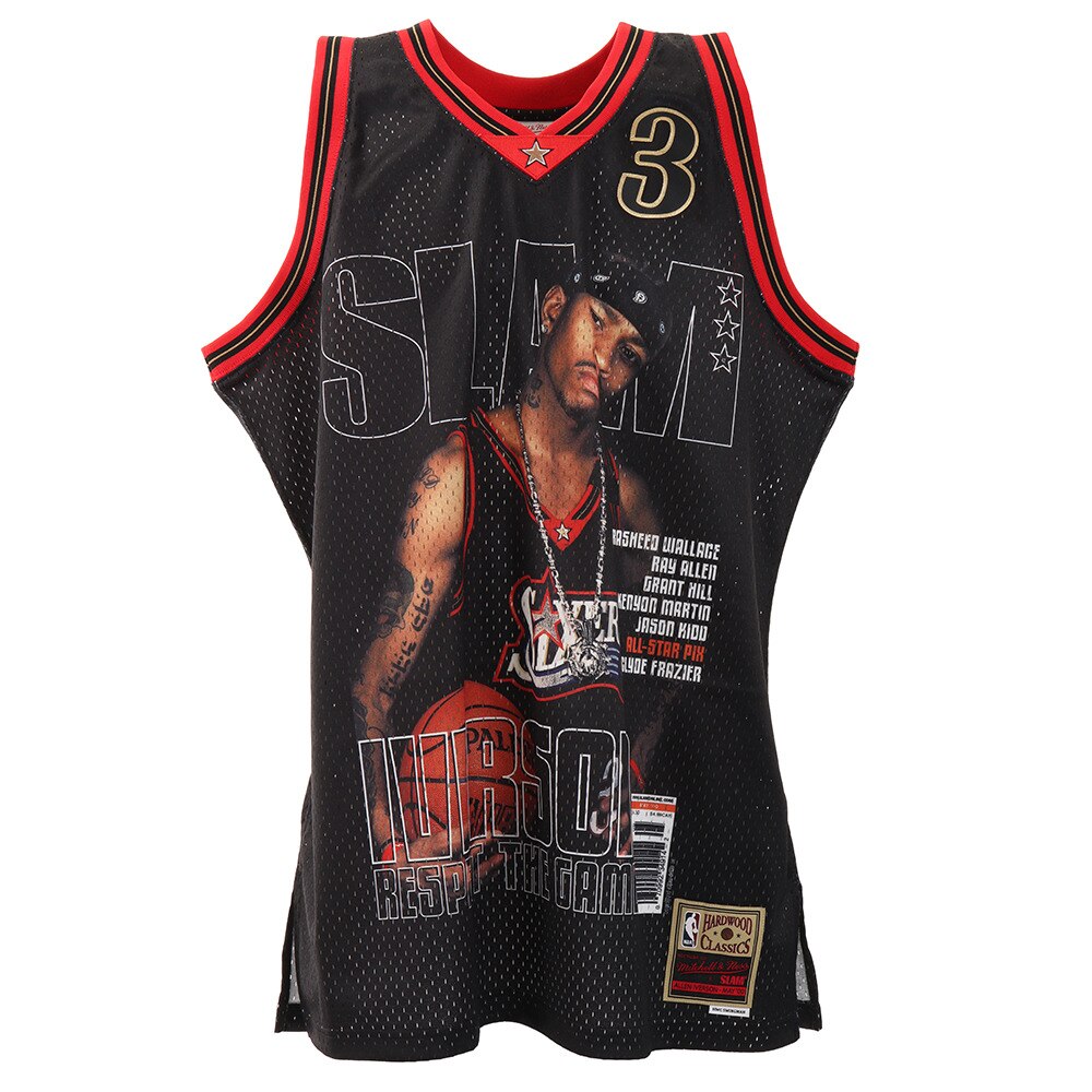 Slamjersey アレン アイバーソン タンクトップ Smjybwp76blckaiv ミッチェルアンドネス ヴィクトリアゴルフ Slamjersey アレン アイバーソン タンクトップ Smjybwp76blckaiv ミッチェルアンドネス ヴィクトリアゴルフ