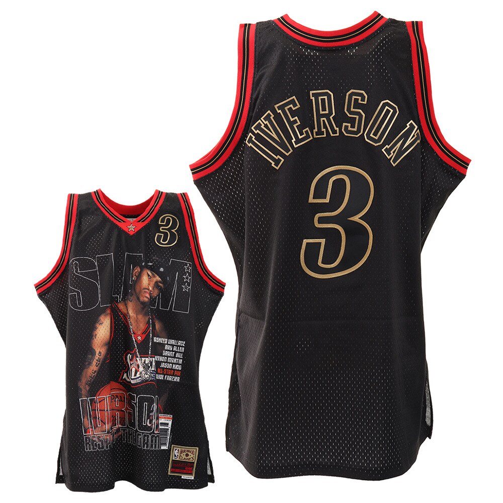 Slamjersey アレン アイバーソン タンクトップ Smjybwp76blckaiv ミッチェルアンドネス ヴィクトリアゴルフ Slamjersey アレン アイバーソン タンクトップ Smjybwp76blckaiv ミッチェルアンドネス ヴィクトリアゴルフ
