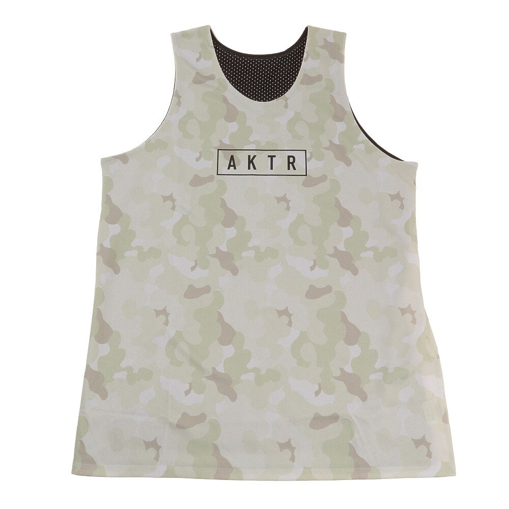 B Ball Texture Camo Reversible タンクトップ 2 0101 Whbk アクター ヴィクトリアゴルフ