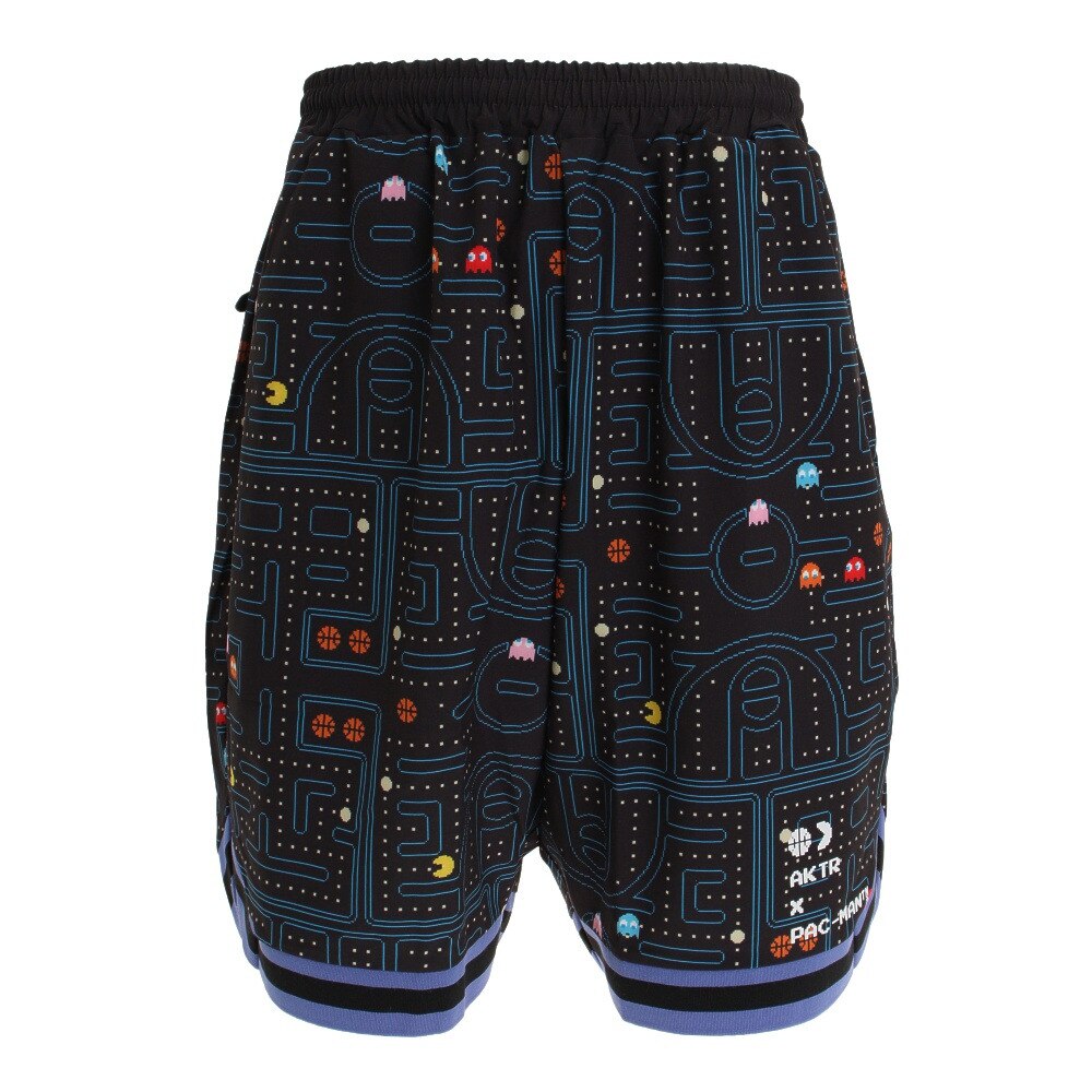  AKTR×PAC-MAN MAZE ショーツ 220-079002 BK