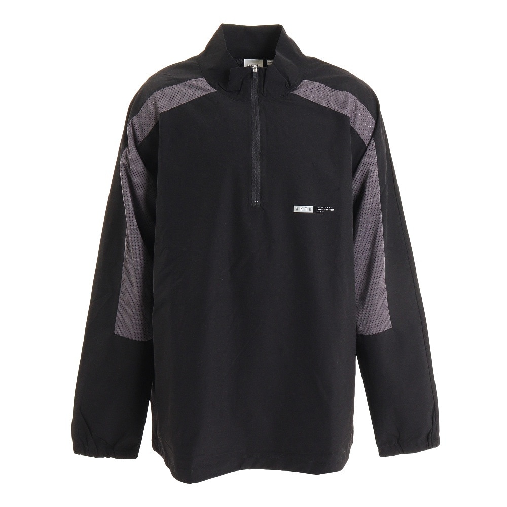 ハーフジップ シューティングシャツ 121-002110 BK