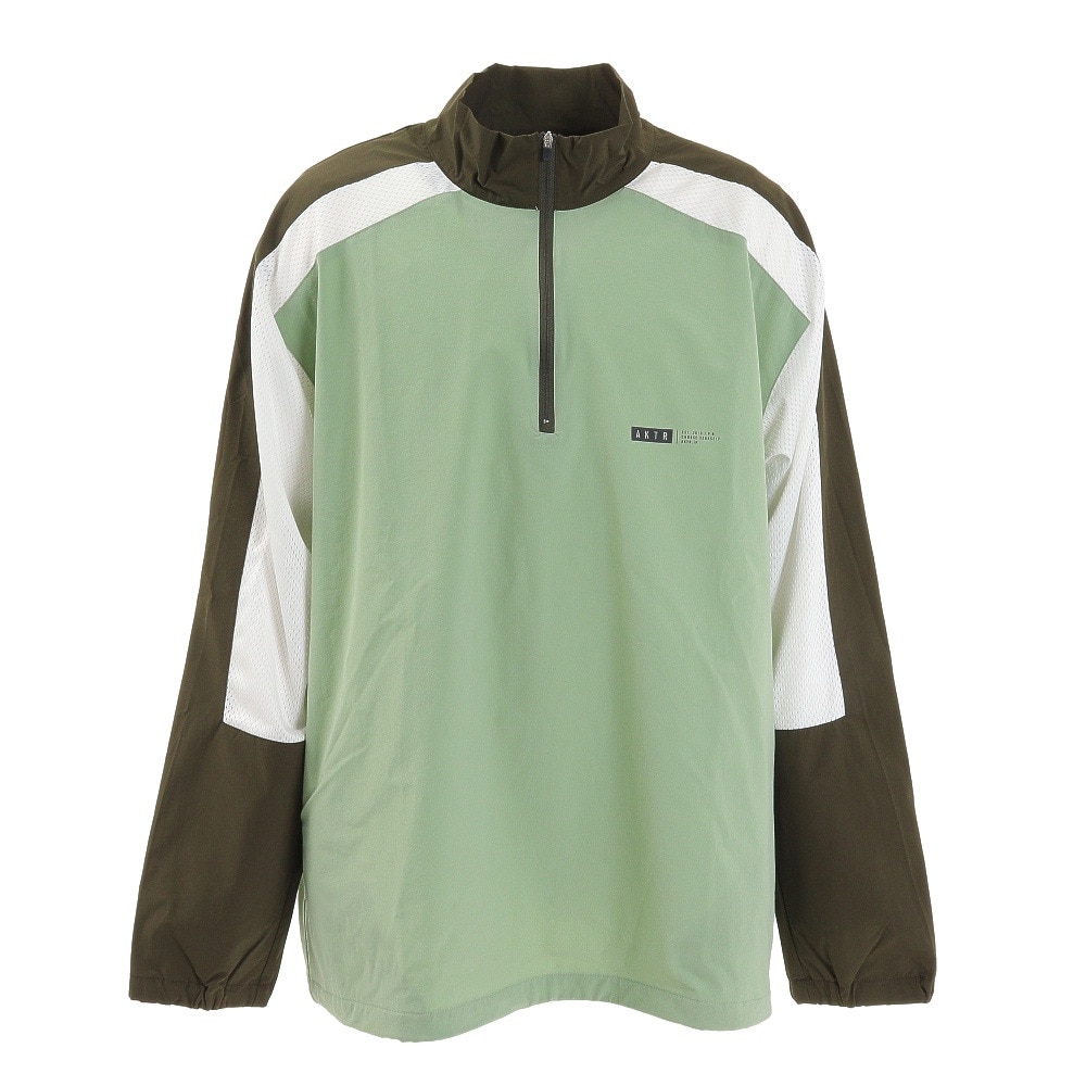 ハーフジップ シューティングシャツ 121-002110 GR