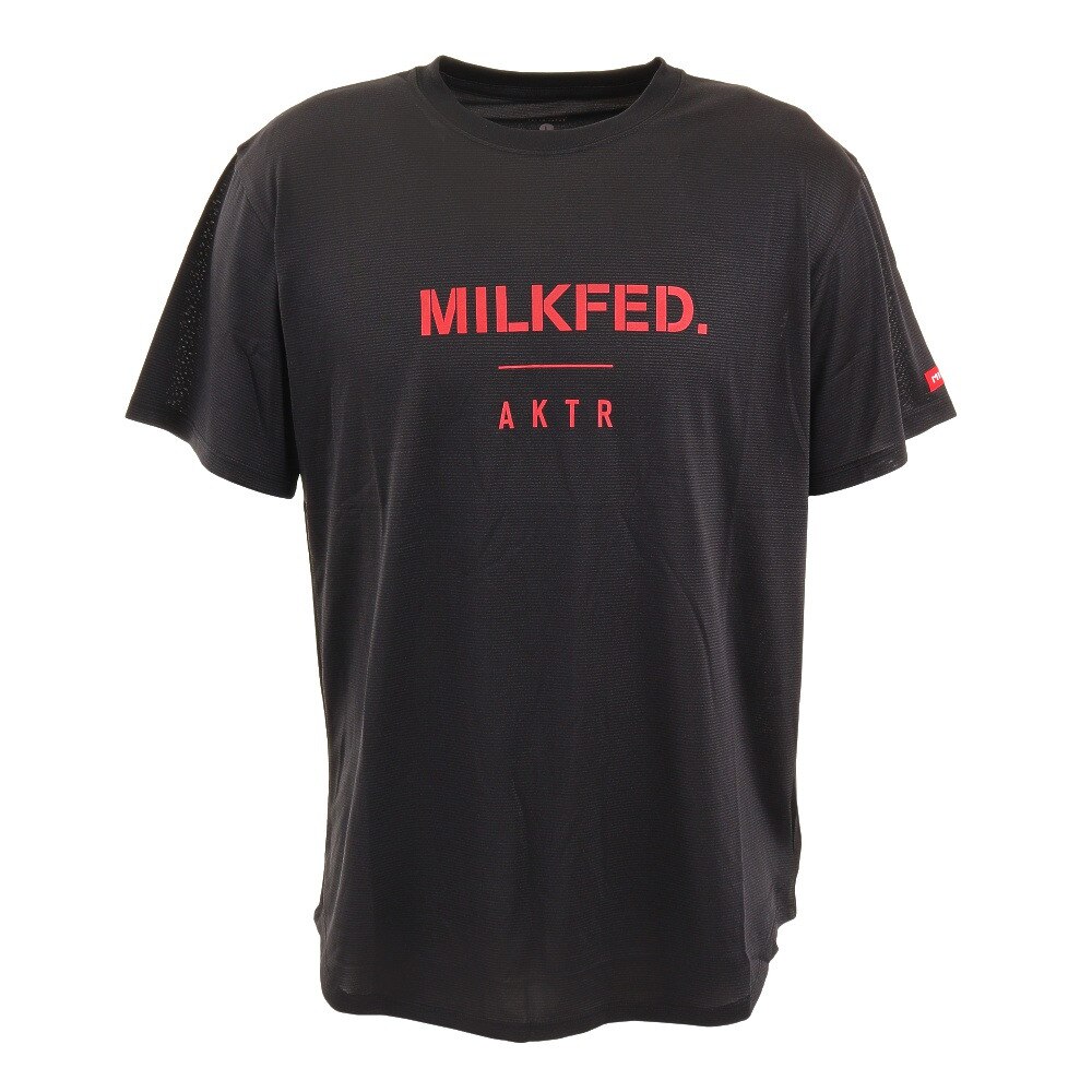  xMILKFED. LOGO SPORTS Tシャツ 120-072005 BK