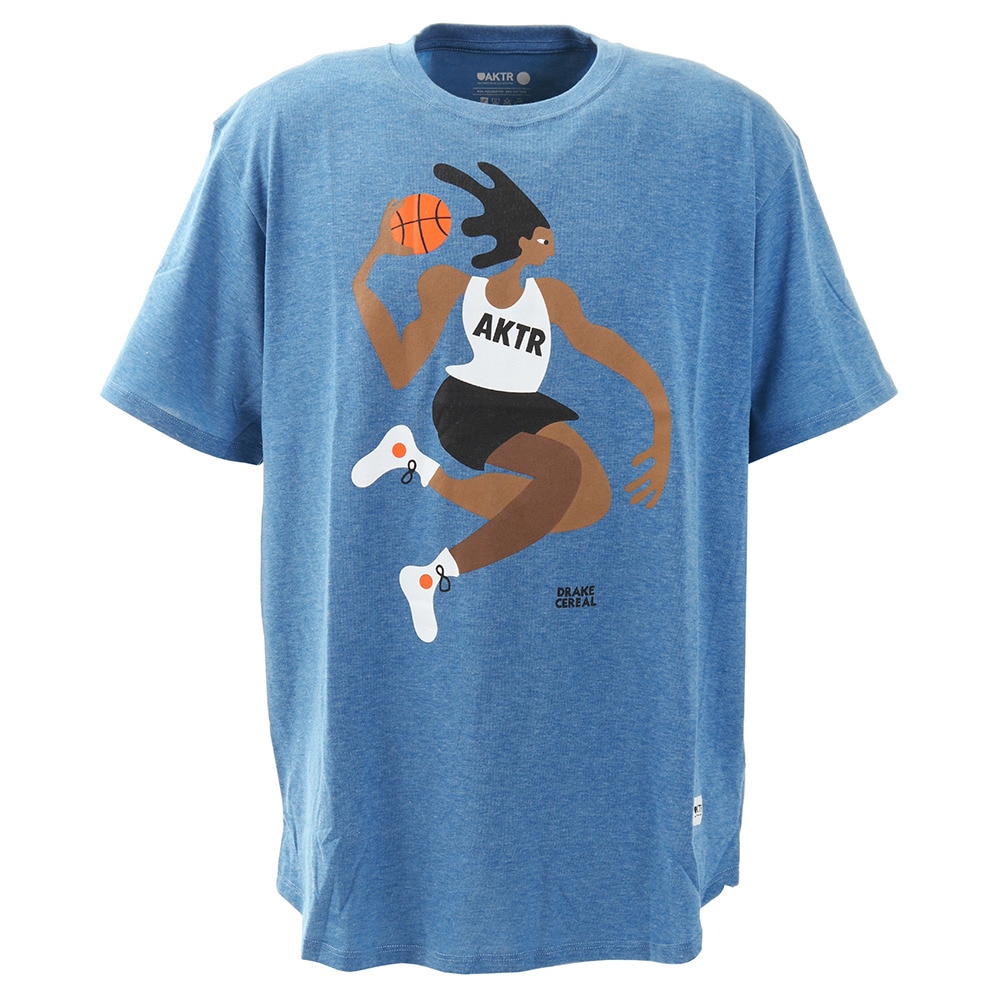 DRAKECEREAL SWOOSH 半袖Tシャツ 119-083005 BL