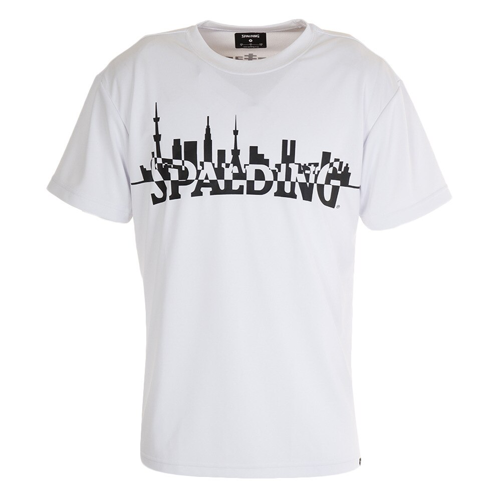 Ｔシャツ メンズ 半袖 トーキョー シティスケープ SMT200350 WH 【 バスケットボール ウェア 】